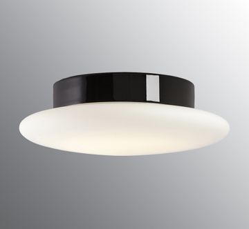 Cairo Medium LED 2700K - Matt opal glass, Black by Ifö Electric