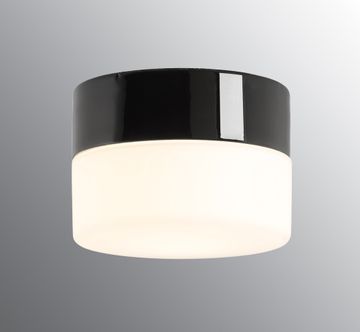 Opus 140/100 - Matt opal glass, Black by Ifö Electric