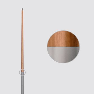 Conical wooden pole by iGuzzini