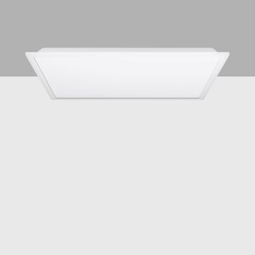 iPlan Next square ceiling mounted by iGuzzini