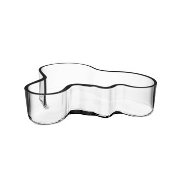 Alvar Aalto Collection bowl 195x50mm clear by Iittala - view 3