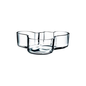 Alvar Aalto Collection bowl 195x50mm clear by Iittala