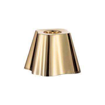Alvar Aalto Collection candle holder 50mm brass by Iittala - view 2