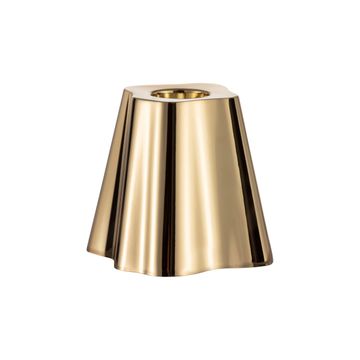 Alvar Aalto Collection candleholder 65mm brass by Iittala
