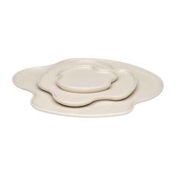 Alvar Aalto Collection platter 15 cm sand by Iittala - view 3