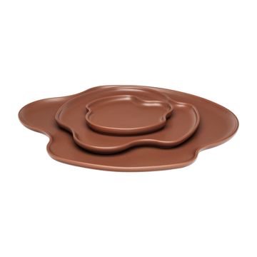 Alvar Aalto Collection platter 25 cm fire by Iittala - view 3