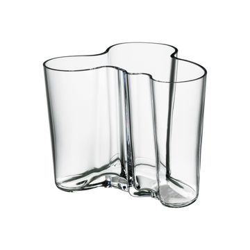 Alvar Aalto Collection vase 120mm clear by Iittala - view 2
