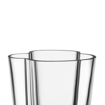 Alvar Aalto Collection vase 220mm clear by Iittala - view 3