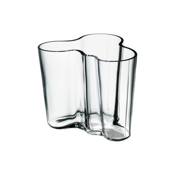 Alvar Aalto Collection vase 95mm clear by Iittala