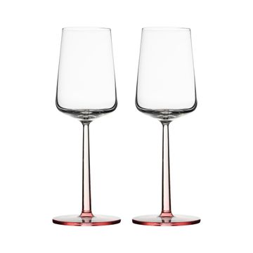 Essence white wine glass 33 cl rose 2-pack by Iittala - view 3