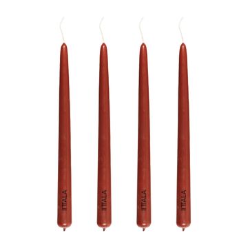 Iittala taper candle 28 cm fire 4-pack by Iittala