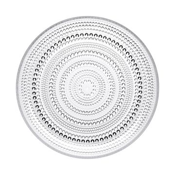 Kastehelmi plate 248mm clear by Iittala
