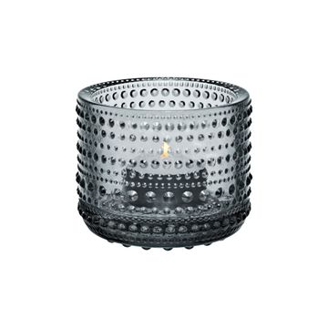 Kastehelmi tealight candleholder 64mm grey by Iittala