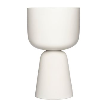 Nappula plant pot 400x245mm white by Iittala - view 2