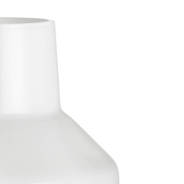 Solare vase low 220x200mm white by Iittala - view 3