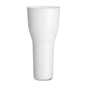 Solare vase tall 120x260mm white by Iittala - view 2