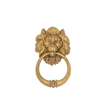 Fauna Marzocco - brass door knocker by Il Bronzetto