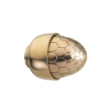 Flora Bee - brass curtain rod finials by Il Bronzetto