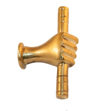 Frankenstein Claw – hand brass knob by Il Bronzetto