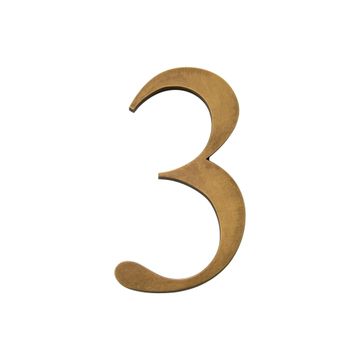 House Signs Bold - Number by Il Bronzetto