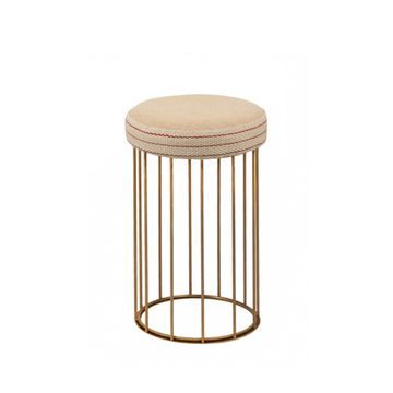 Cage stool by Il Bronzetto