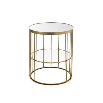 Cage bedside table by Il Bronzetto
