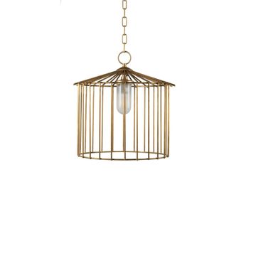 Cage - outdoor chandelier by Il Bronzetto