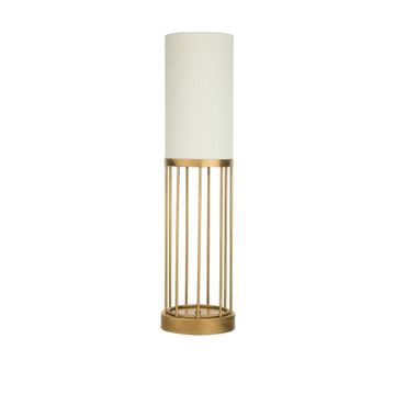 Cage table lamp by Il Bronzetto