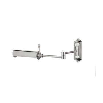 Studio Zeno reading wall light with jointed arm by Il Bronzetto