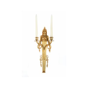 Mytho Cleopatra wall light by Il Bronzetto