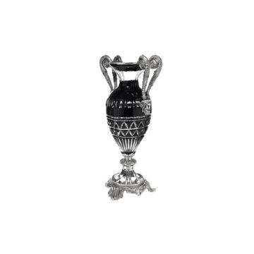 Reggia Barberini amber&blue amphora by Il Bronzetto