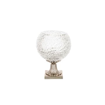 Reggia Spencer clear vase by Il Bronzetto