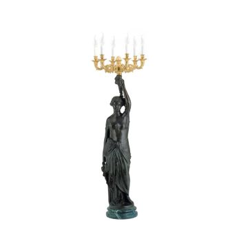 Mytho Venere candelabra by Il Bronzetto
