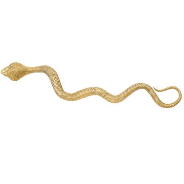 Fauna Medusa – snake brass knob by Il Bronzetto