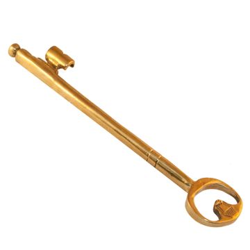 Frankenstein Secret – key brass knob by Il Bronzetto