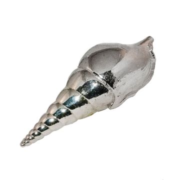 Oceano Auger - seashell brass knob by Il Bronzetto