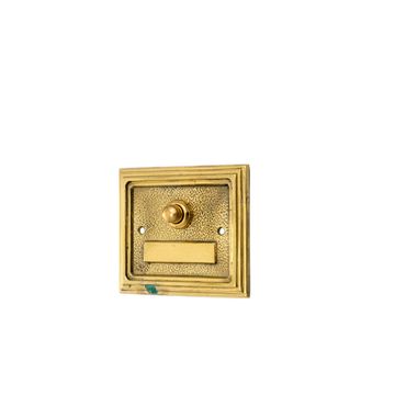 Novecento Corso Magenta – brass doorbell by Il Bronzetto