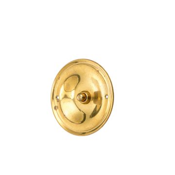 Novecento  Quirinale – brass doorbell by Il Bronzetto