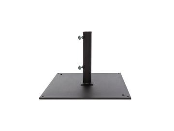 Metal parasol base, Square, 30Kg with pipe Ombrelloni by Il Giardino di Legno