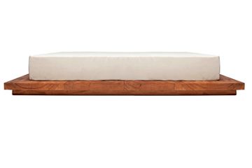 Double sun bed Suar by Il Giardino di Legno