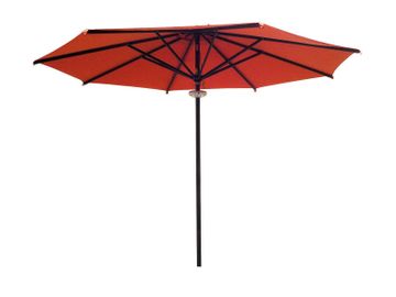 Round central aluminium post parasol, dia. 300cm Parà - Ombrelloni by Il Giardino di Legno