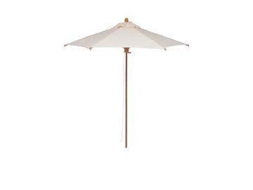 Round central wooden post parasol, dia. 300cm, pole: 48mm Parà - Ombrelloni by Il Giardino di Legno