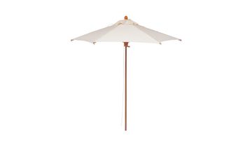 Round central wooden post parasol, dia. 400cm, pole: 48mm Parà - Ombrelloni by Il Giardino di Legno