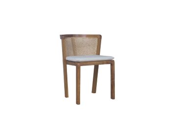 Chair with round backseat Dual by Il Giardino di Legno