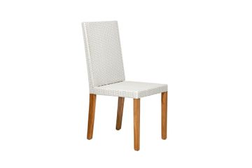 Dining chair high back Fiji by Il Giardino di Legno