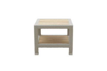 Square side table Tonga by Il Giardino di Legno