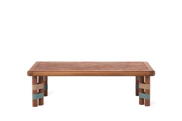Rectangular side table Lignes by Il Giardino di Legno