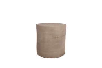 Round cement stool Decor by Il Giardino di Legno
