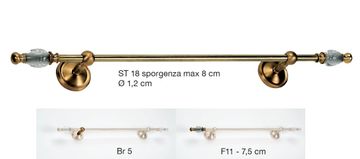 Curtain Rods Classic ST18 by Il Paralume Marina
