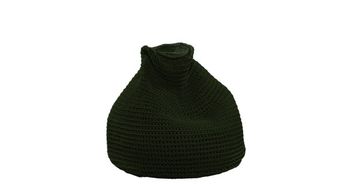 Beanbag crocheted - Small - Medium - Large - 6mm "Pear" - Olive by Ilektras Croshade